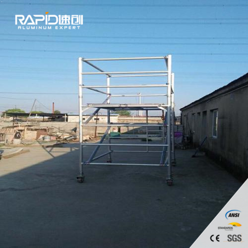 Aluminum Modular Movable Scaffolding Slab Prop Shore Formwork Mobile Tower Building System