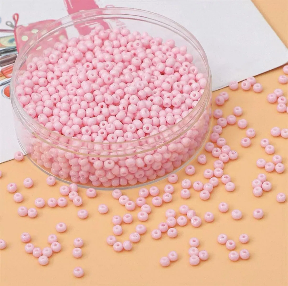 High Quality Opaque Glass Beads - Round Hole 25kg Supply Available