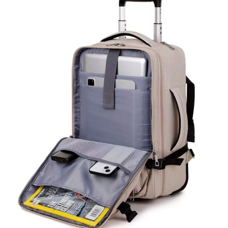 Large Capacity Soft Shell Travel Bag for Men