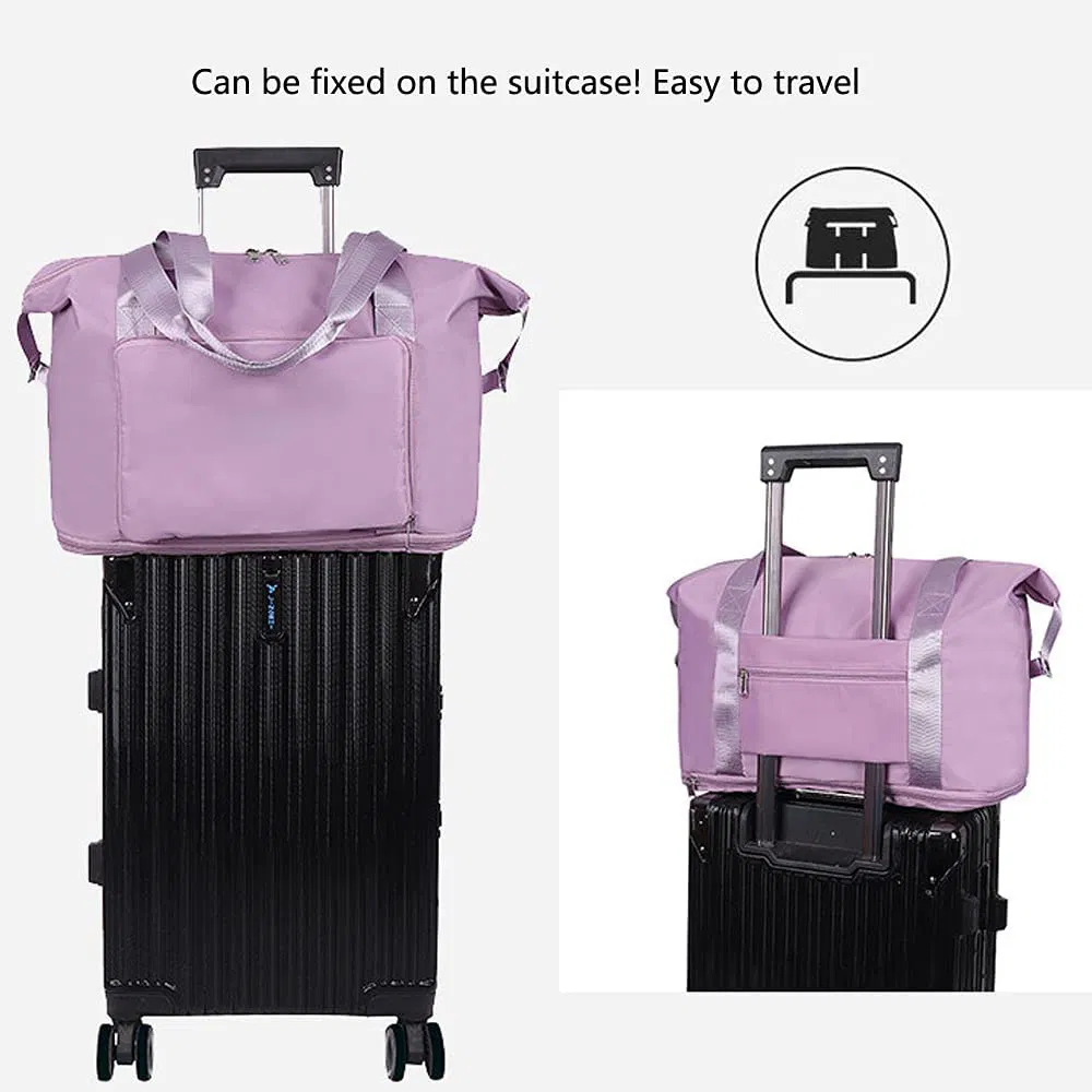 New Market Fashion Sport Hand Luggage Large Capacity Foldable Duffel Weekend Travel Should Bag