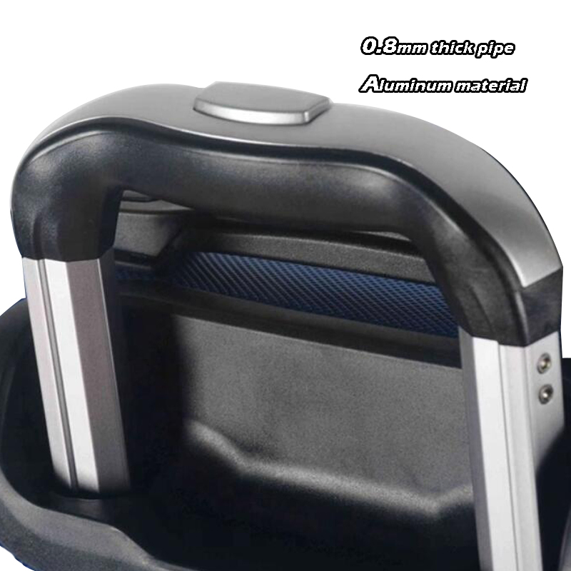 Fashion Lightweight 0.8mm Thick Aluminum Trolley Travel Luggage Bag