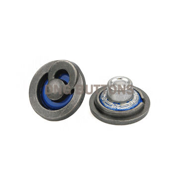 Stylish Denim Buttons with Distinctive Imitation Antique Style