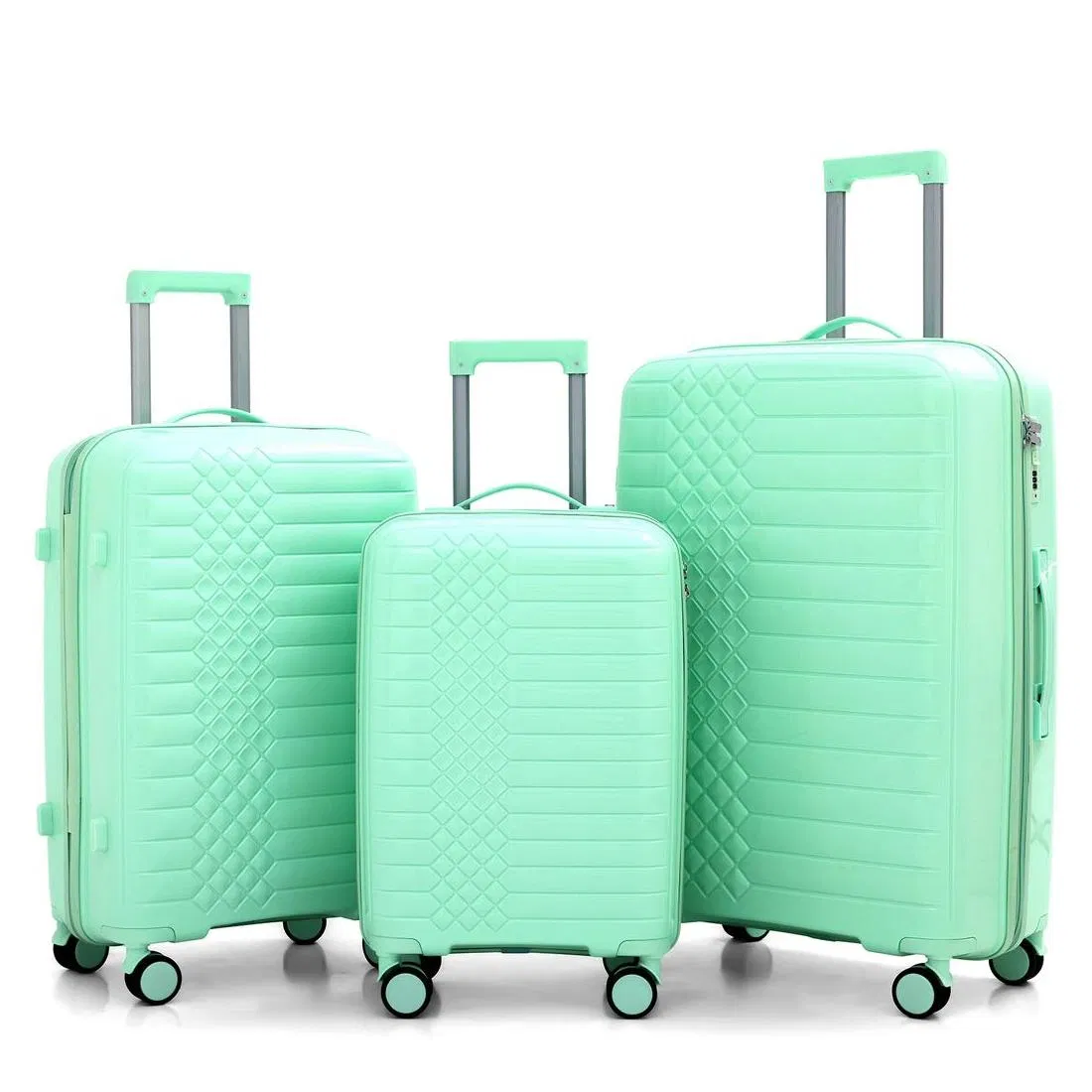 Retractable Handle Luggage Set 20/24/28 Inch Complete Travel Solution