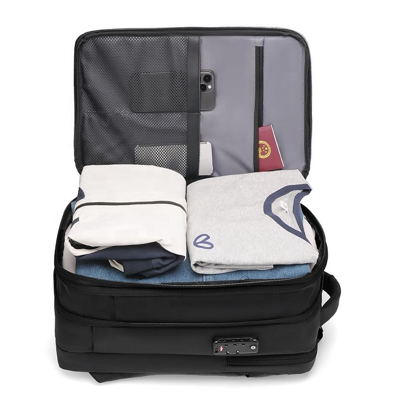 Waterproof Anti-Theft Custom Laptop Backpack, Multifunctional Travel Vacuum Compression Backpack