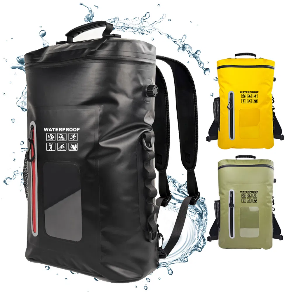 Waterproof Ultralight PVC Outdoor Bags Phone Pouch Dry Backpack for Hiking Backpacking Kayaking Camping Swimming Boating