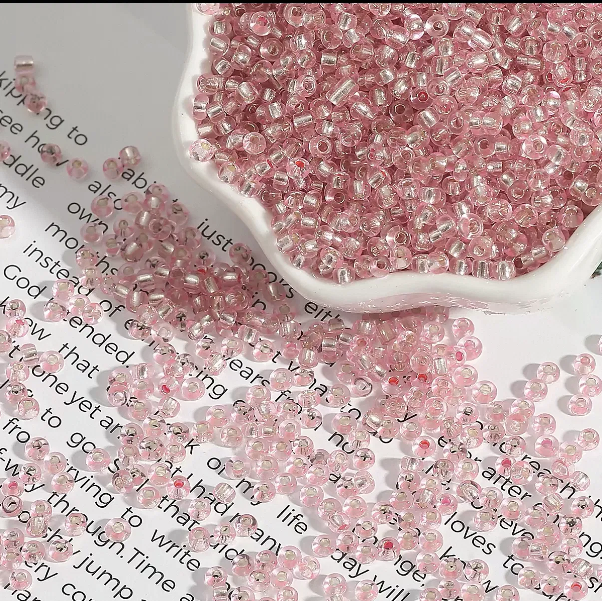 High Quality Crystal Glass Beads for Embroidery and DIY Projects