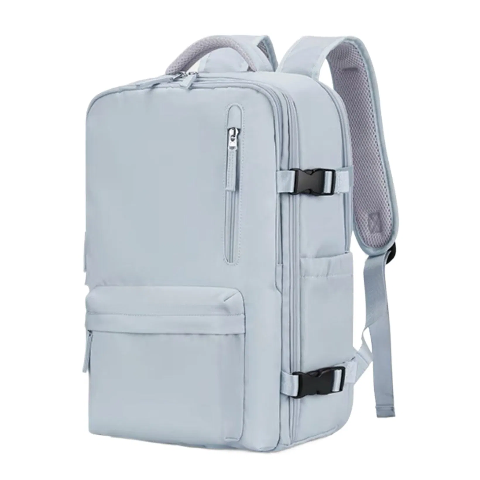 Customizable Large Waterproof Outdoor Travel Laptop Backpack with Shoe Compartment USB Charging