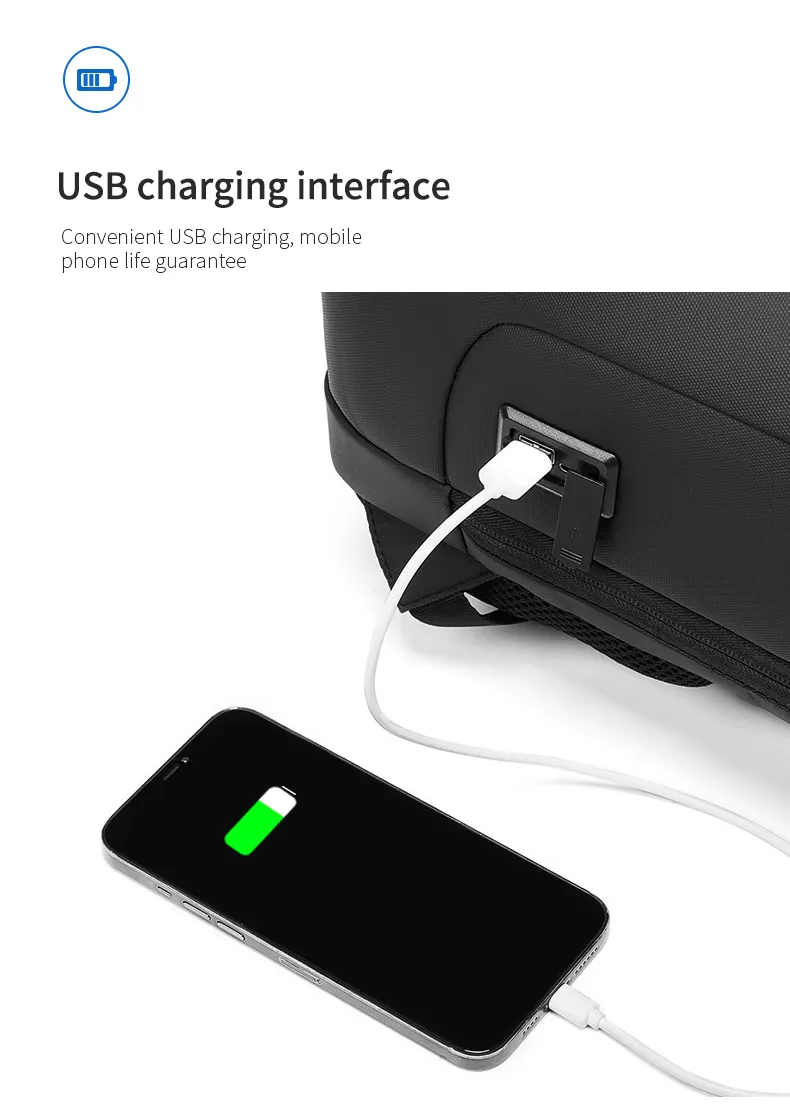 Smart Backpack Detail 12