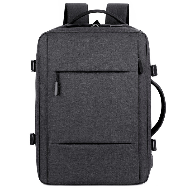 Men Large Capacity Expandable Backpack USB Charging Male Laptop Bagpack Waterproof Business Travel Back Pack Luggage Bag Mochila