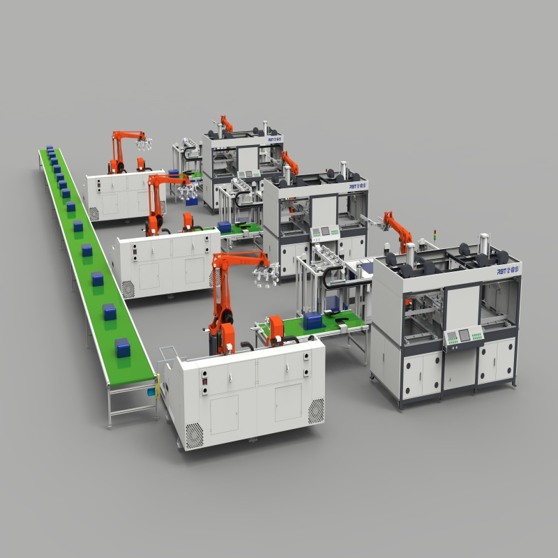 Luggage Hard Shell Intelligent Forming and Trimming Production Line Machine
