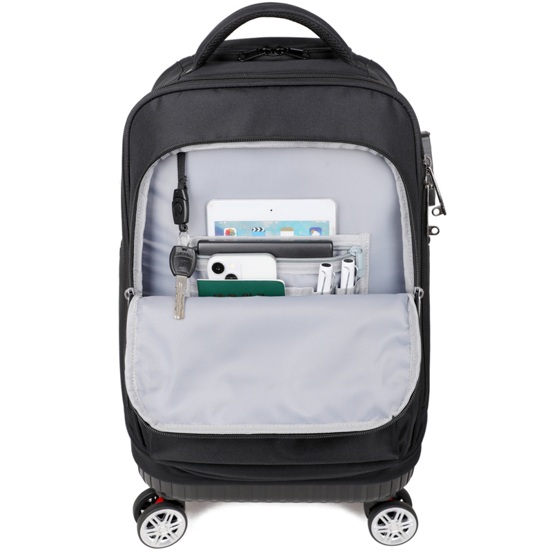 Trolly Case Carry on Hand Luggage Cabin Suitcase with Rolling Spinner Wheels