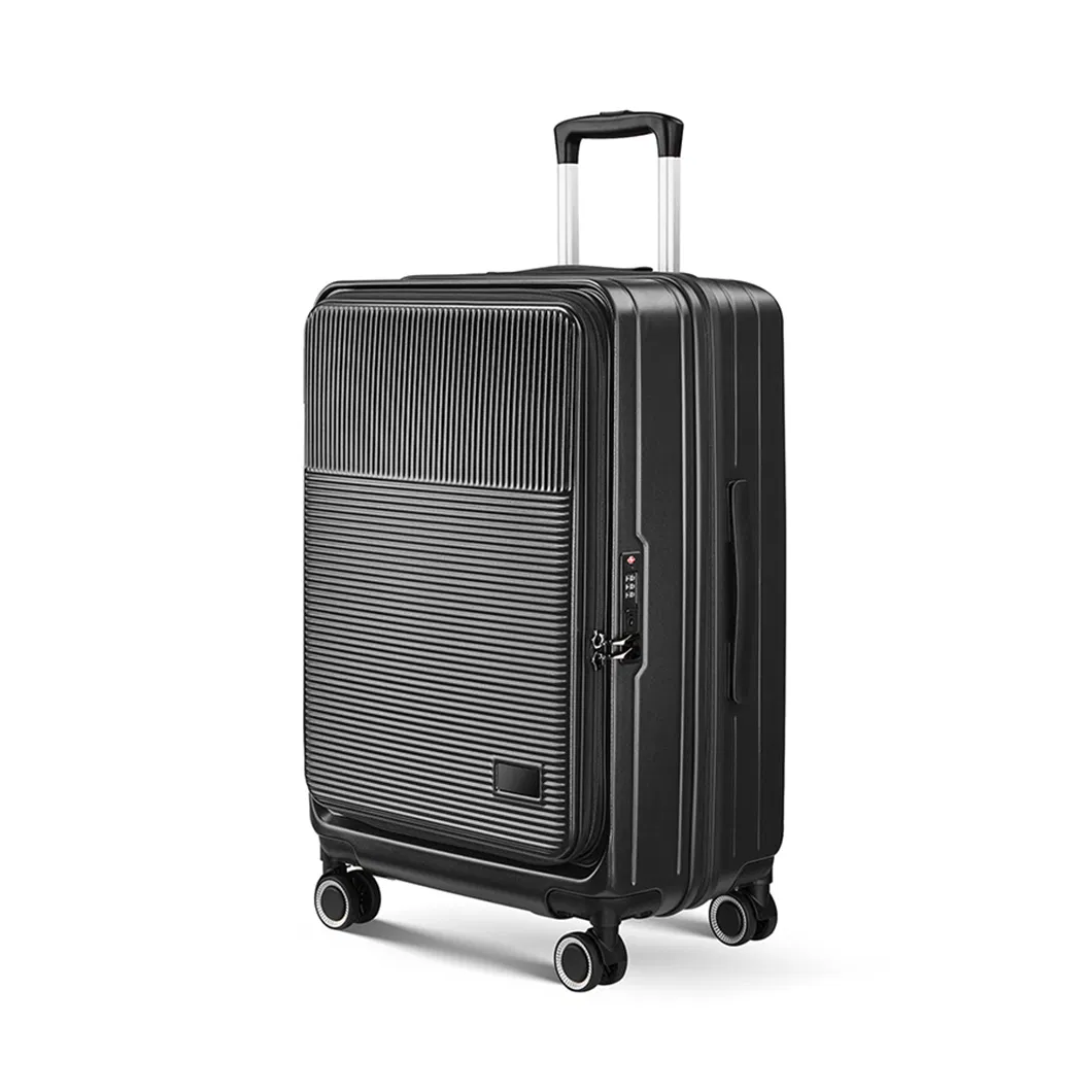 Front Opening Replica Wheeled Fashion Business Smart Luxury Hard Travel Trolley Luggage