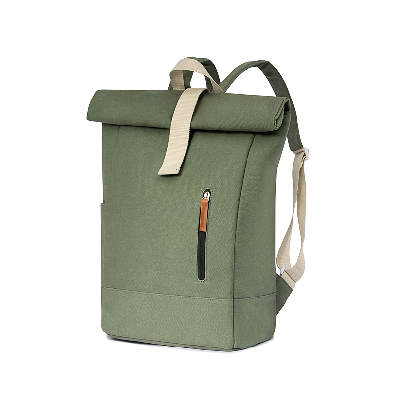 Wholesale Laptop Canvas Backpack Anti-Theft Business Rolltop Camera Backpack School Student Daypack