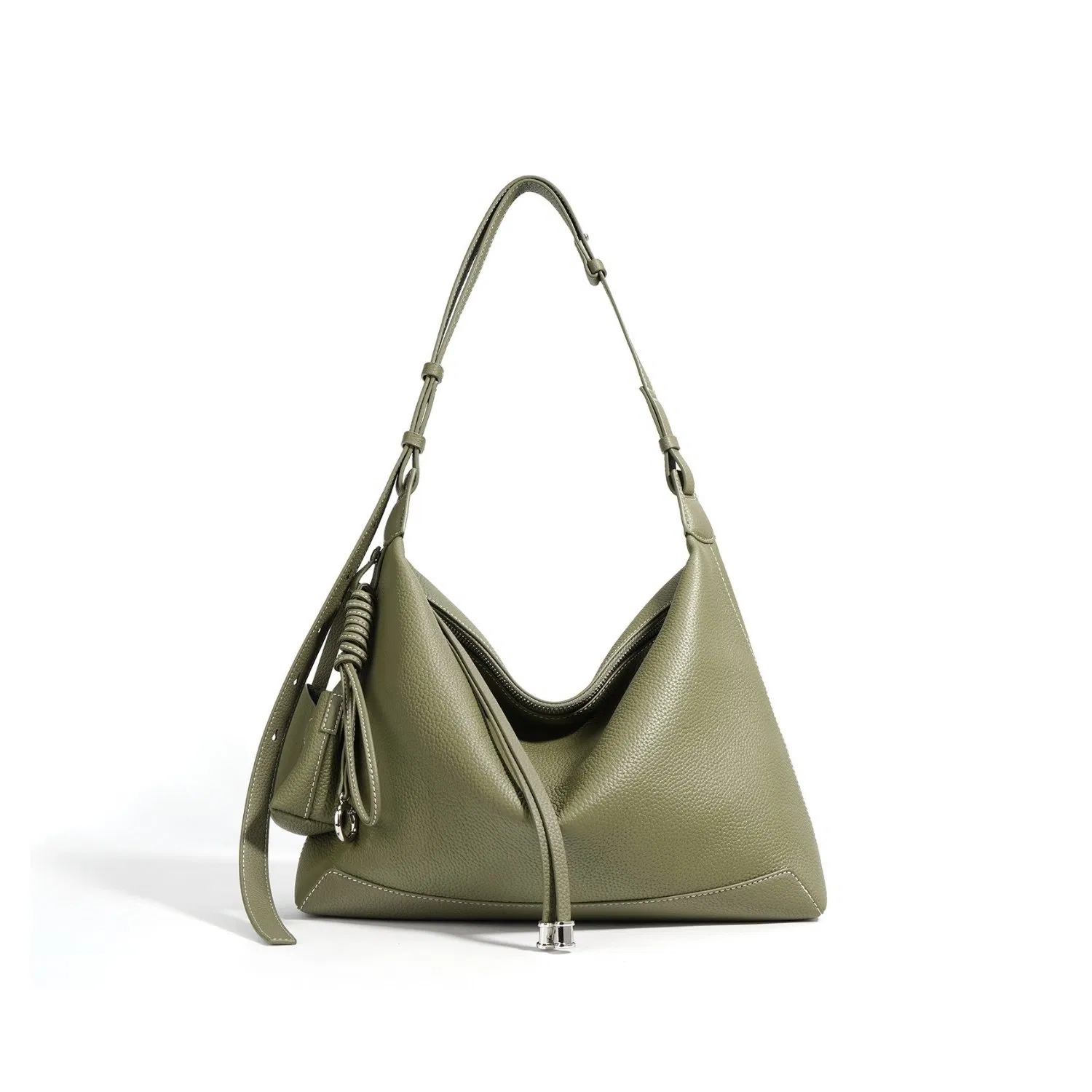 Premium Real Leather Women Tote Bag, Simple Style Large Capacity Handbag, Elegant Top Handle Shoulder Purse