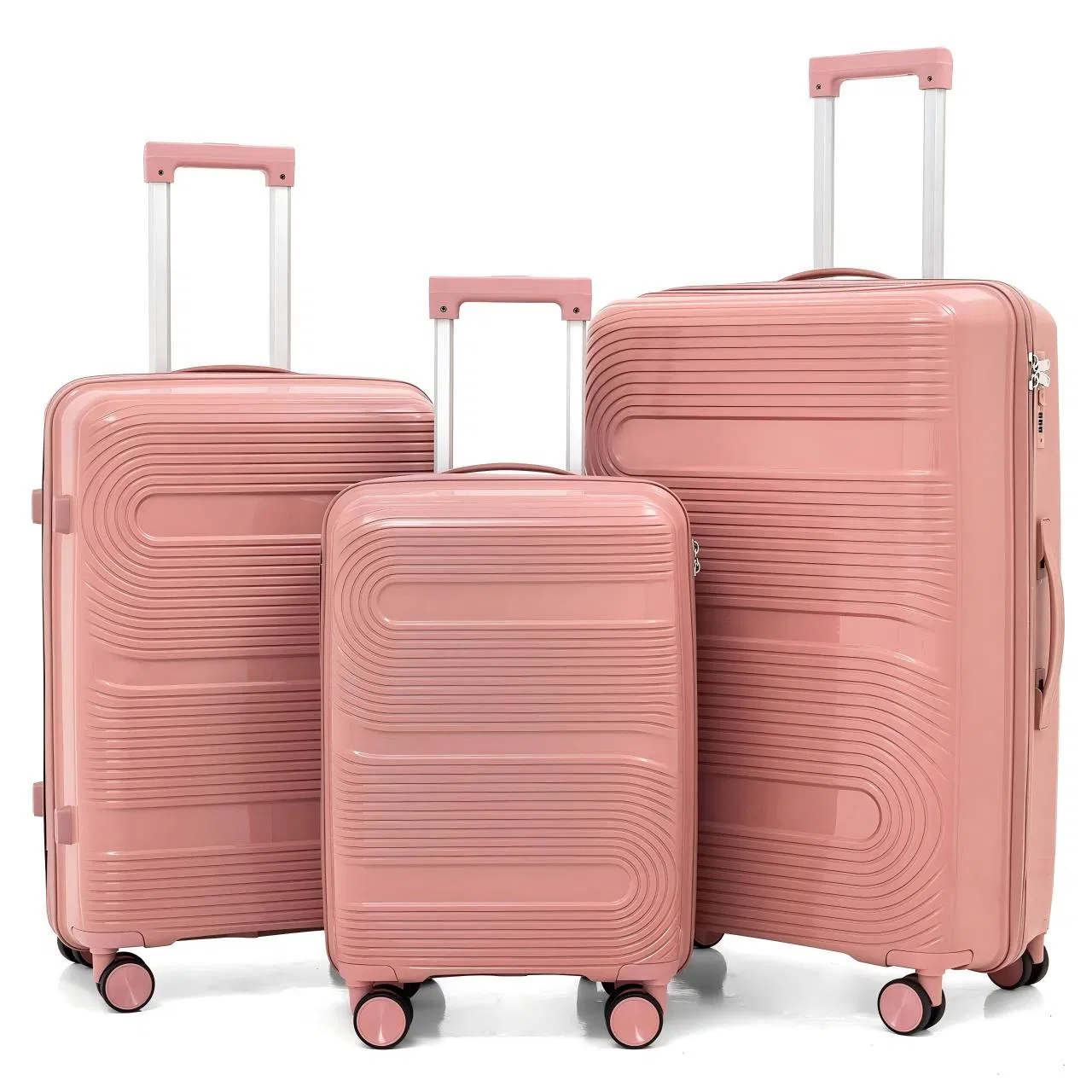 Waterproof Family Luggage Set - Durable 5-Piece Travel Solution