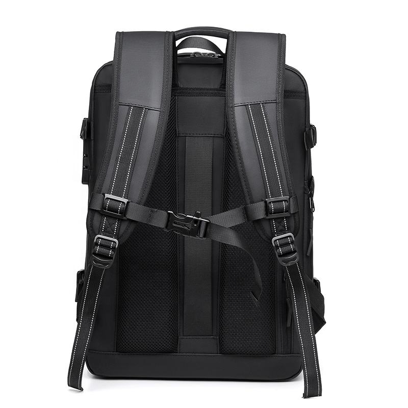 Waterproof Anti-Theft Custom Laptop Backpack, Multifunctional Travel Vacuum Compression Backpack