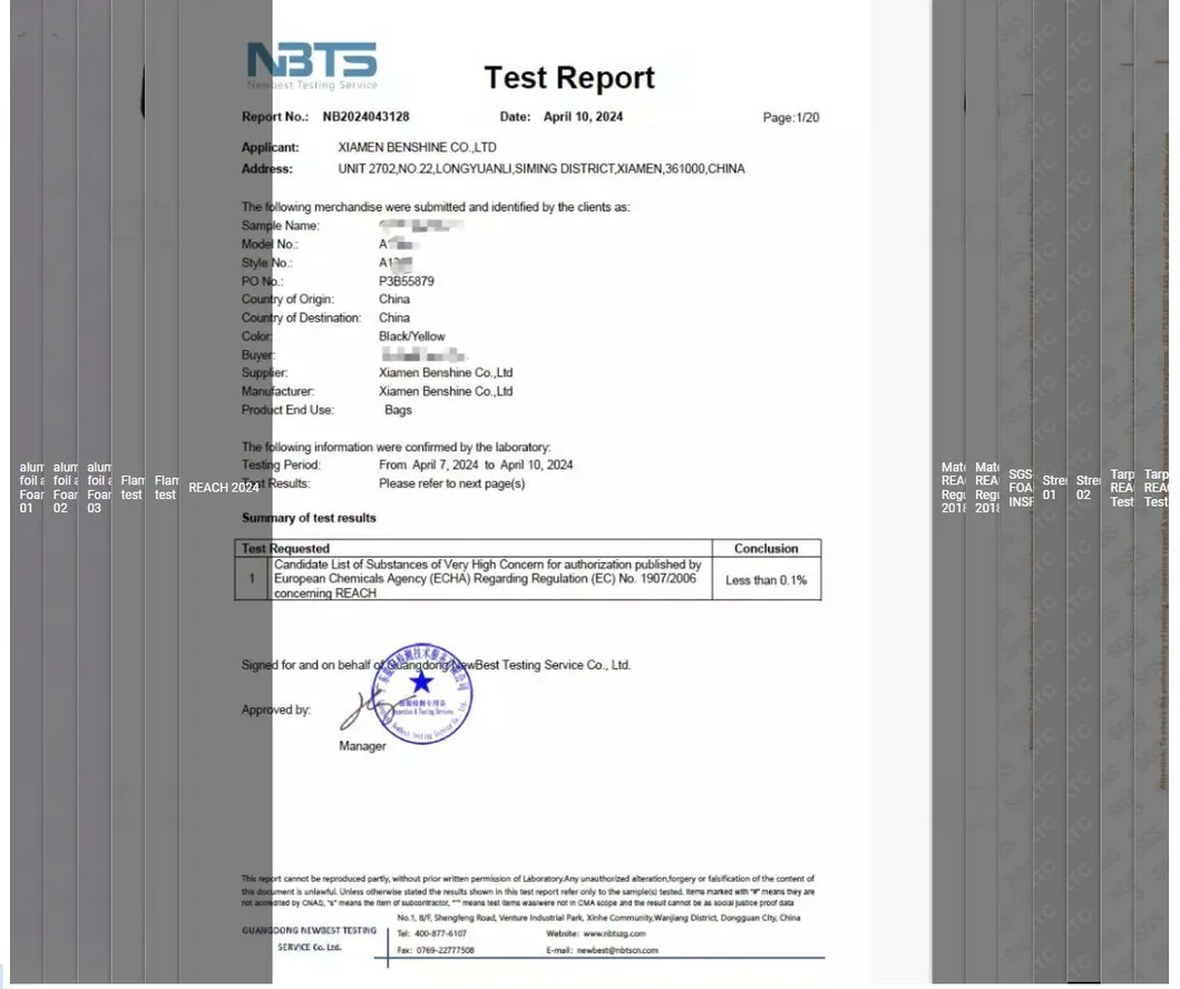 Certification Documents