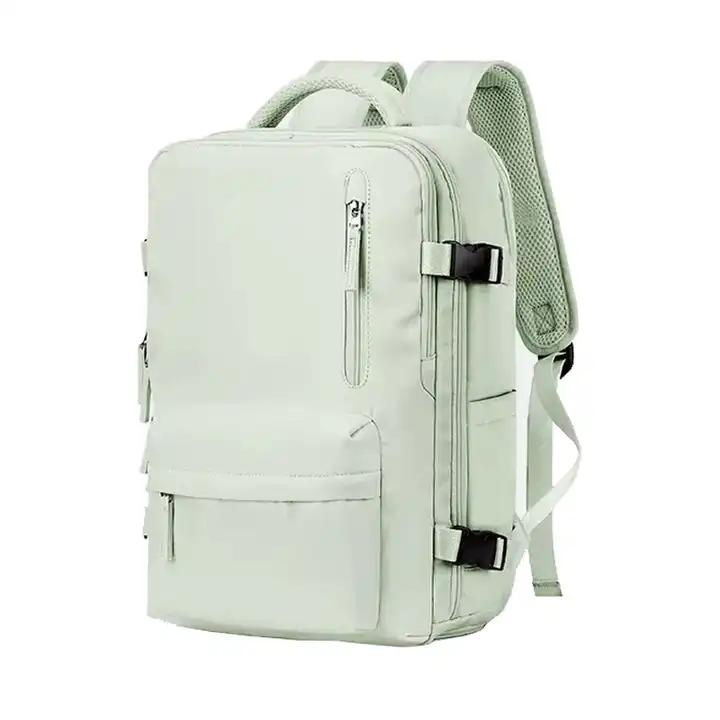 Customizable Large Waterproof Outdoor Travel Laptop Backpack with Shoe Compartment USB Charging