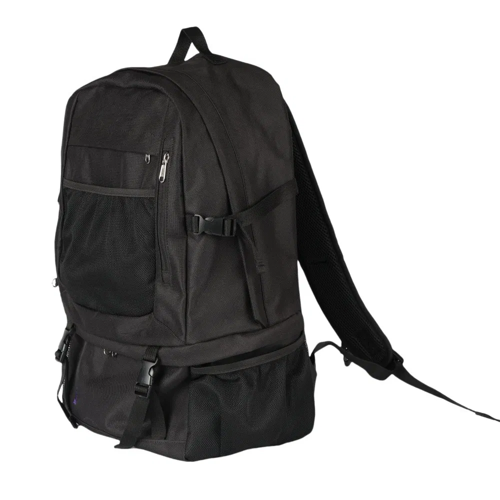 Black 30L Multifunction/Nylon/Commute/Laptop/Camp/Outdoor/Shoulder/Computer/Sport/Hiking/ Waterproof Backpack Bag for Travel