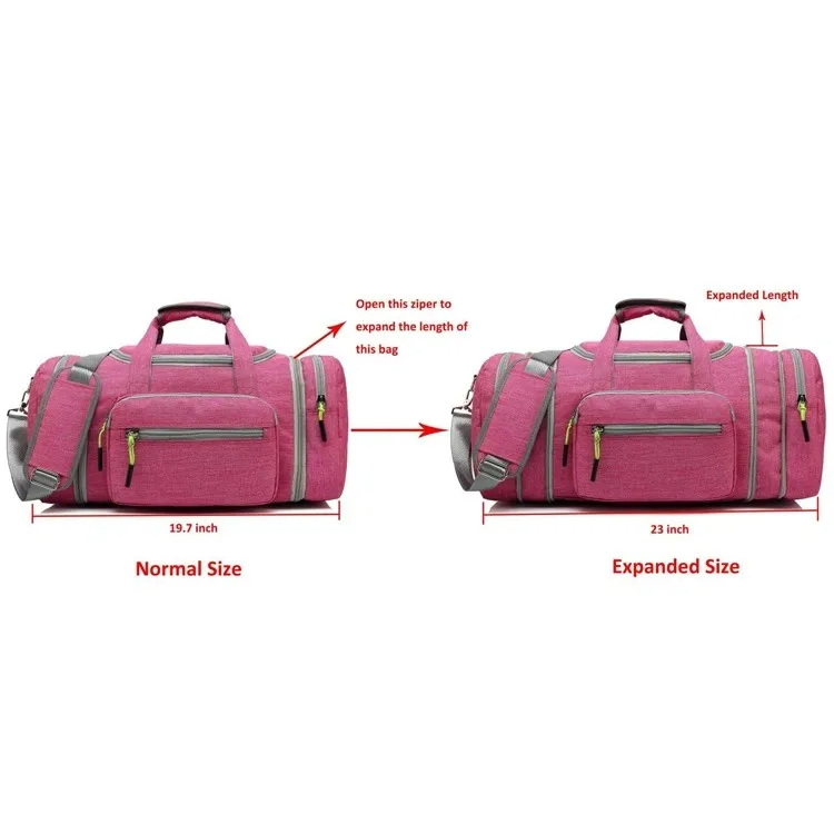 High Quality Weekend Overnight Sports Duffle Gym Duffel Luggage Travel Bag