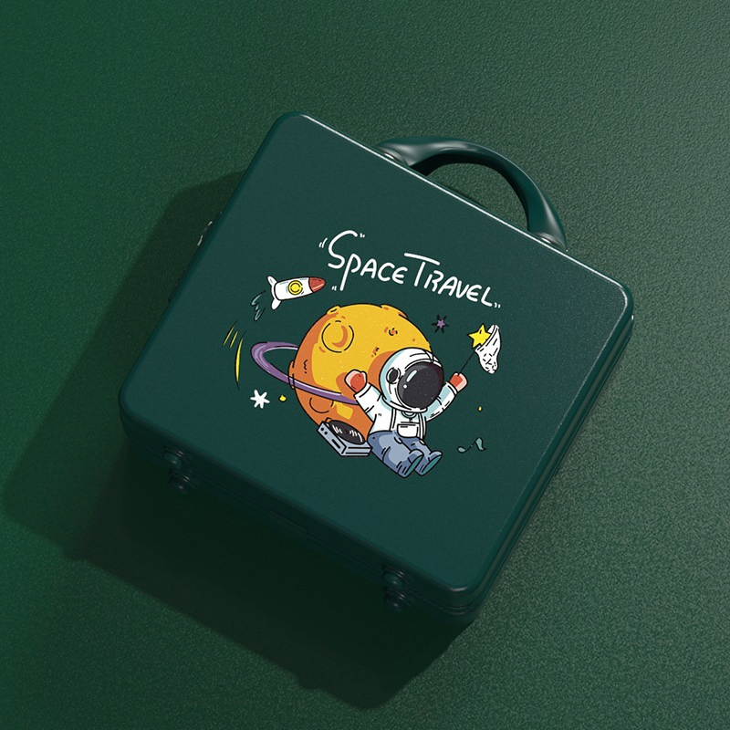 Trendy Ladies' Cosmetic Bags - Durable ABS+PC Handbag Collection