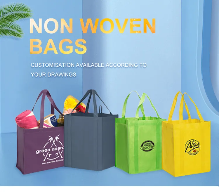 Recycled Logo Printed Tote Bag