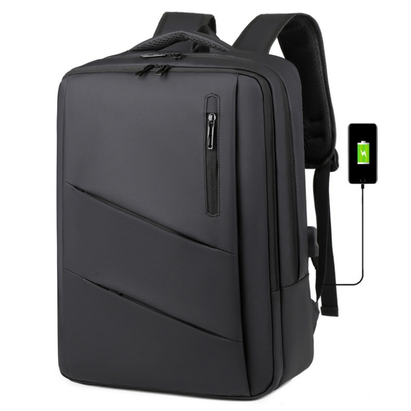 Most Popular Slim USB-Charging Soft-Shell Lightweight Men Bag for Office Work