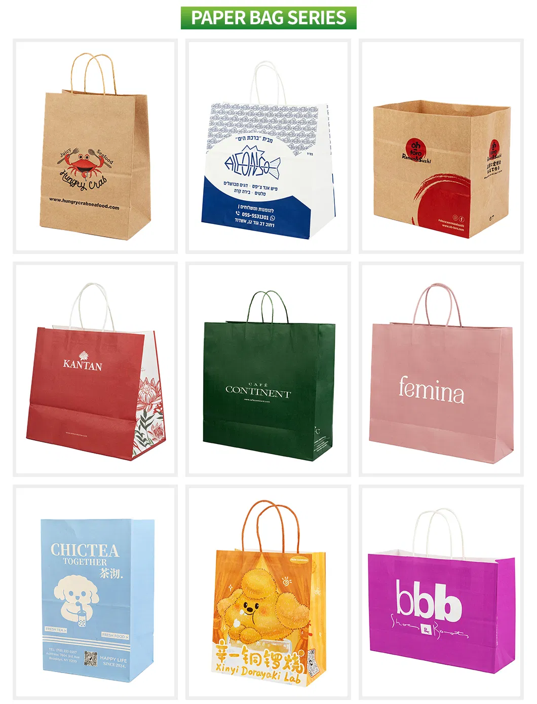 Delivery Paper Bag 1