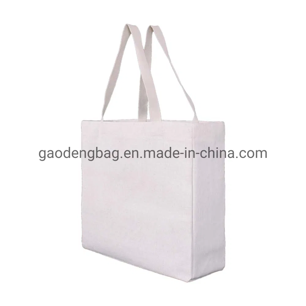 Cotton Recycled Eco-Friendly Bags Canvas Tote Bag with Handles