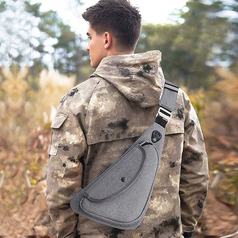 Lightweight Chest Shoulder Bag for Travel Hiking