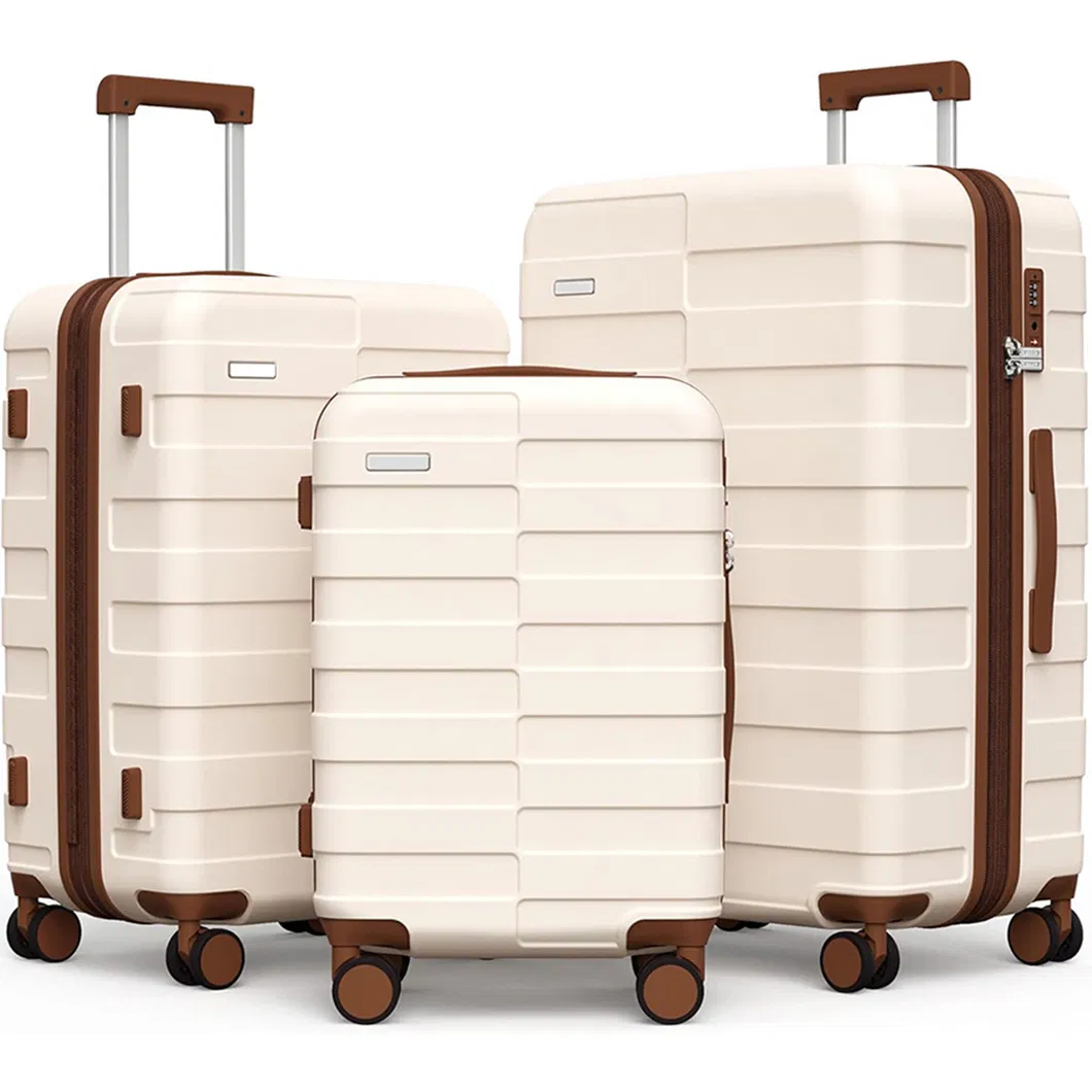 Aluminum Alloy Rod Custom High Quality Smart Wheel Luxury Replica Hard Shell Luggage Suitcase Set Travel Trolley Luggage