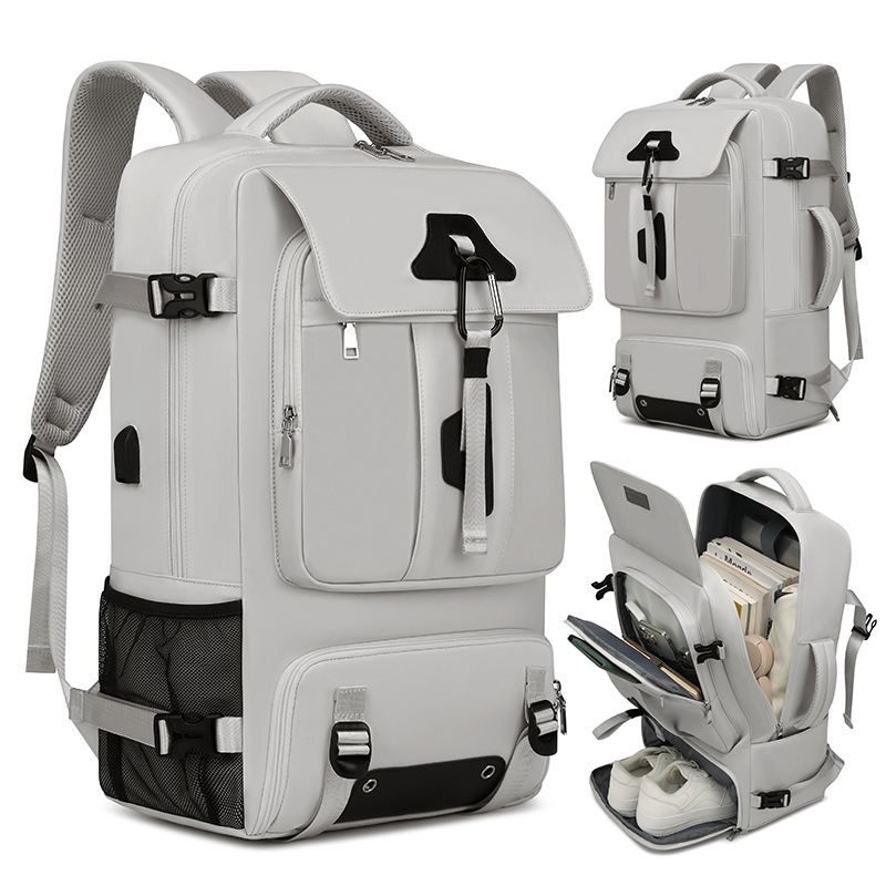 Fuliya Custom College Student Business Laptop Backpack Large Capacity Anti-Theft Waterproof Travel Backpack for Men Women