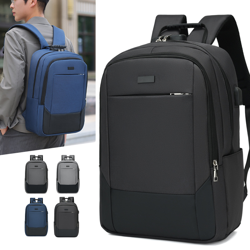Wholesale Multifunctional Large-Capacity Waterproof Anti-Theft Business Laptop Bag Student Backpack