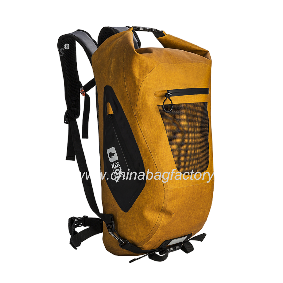 New Fashion PVC Outdoor Sports School Travel Hunting Hiking Waterproof Dry Shoulder Backpack Bag