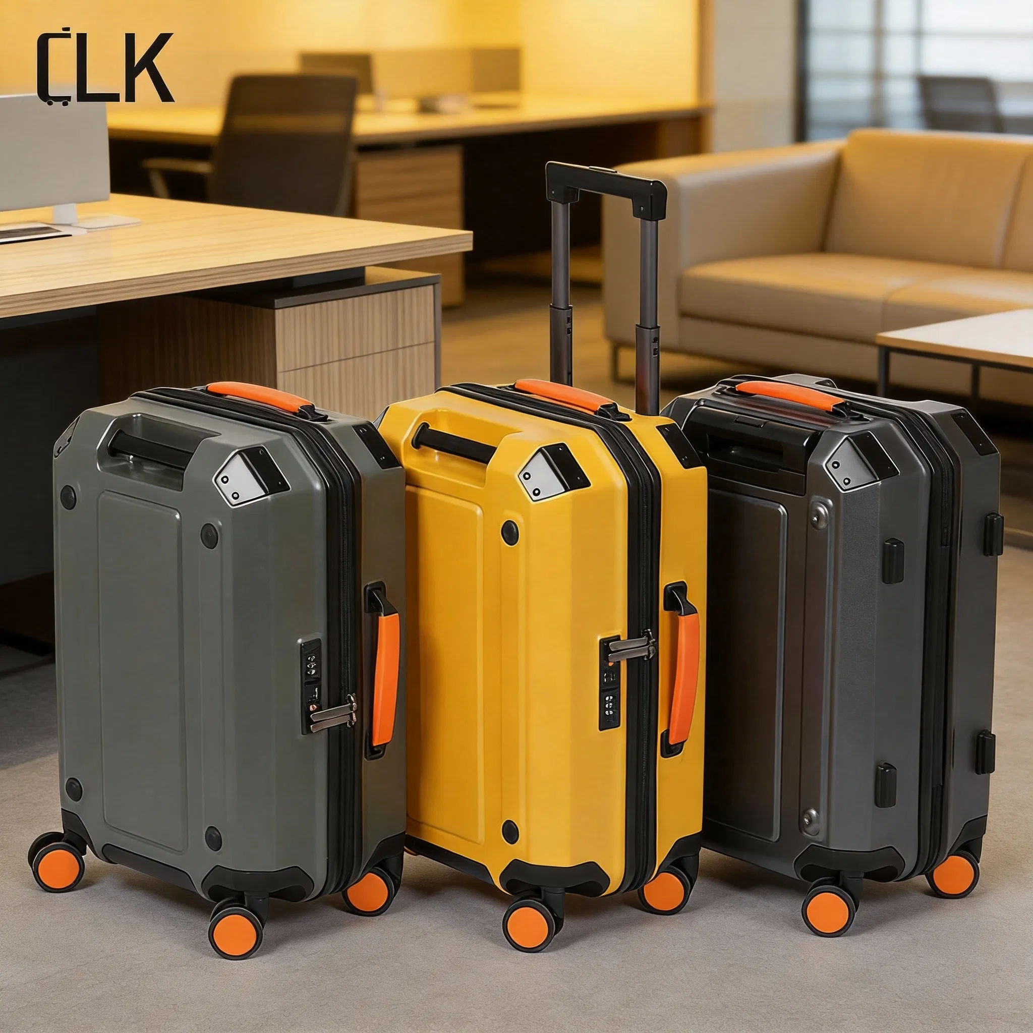 High Quality Aluminium Travel Luggage Tough Guy Carry on Suitcase