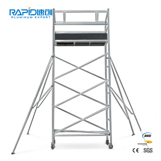 Aluminum Frame Scaffold Steps Tower Scaffolding System for Sale