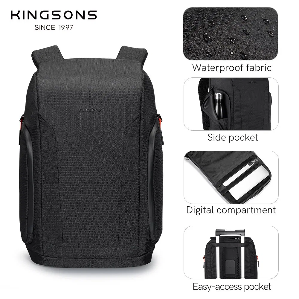 Anti Theft Travel Laptop Backpack with Apple Find My Tracking Business Daypack