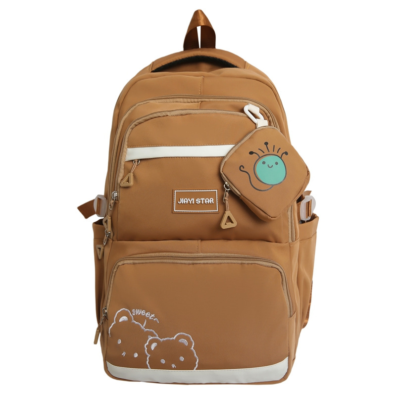 Large Capacity Backpack New Collection Junior High School Retro Series School Bag