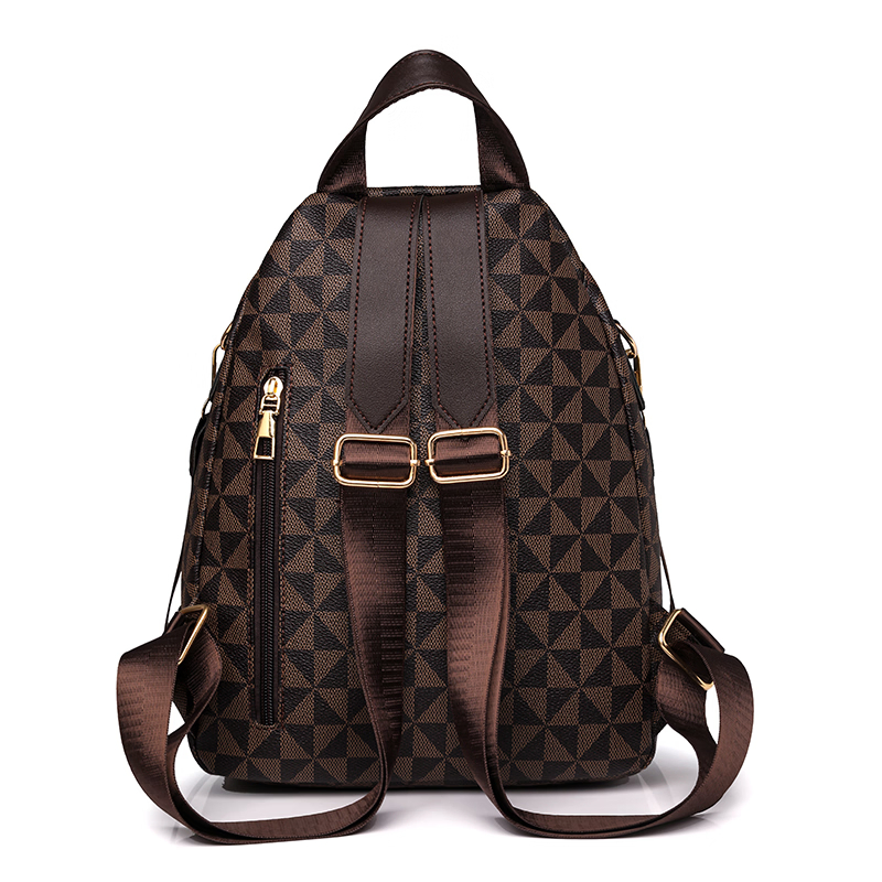 Factory Price Wholesale Leather Vintage Bag Mcm-Copy Designer Women's Luxury Backpack 1: 1 Replica Mk Lady Online Store Handbag Casual Travel Backpack