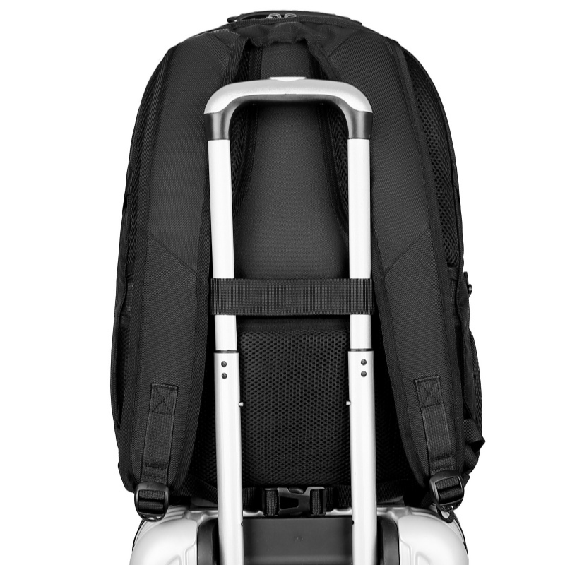 Stylish Durable Waterproof 16 ” Men's and Women's Business Travel Anti-Theft USB Laptop Backpack for Professionals and Students on The Go