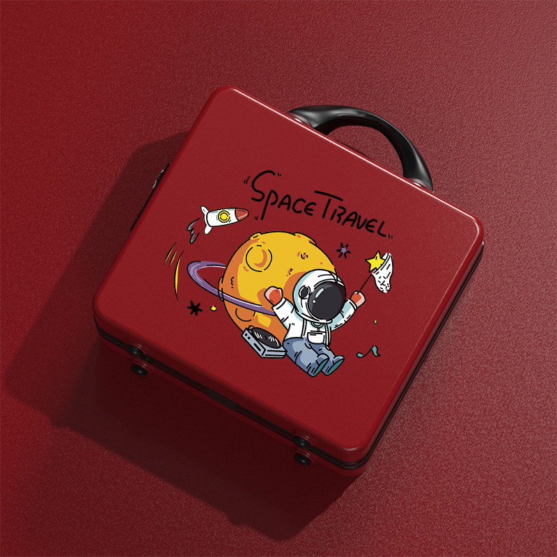 Trendy Ladies' Cosmetic Bags - Durable ABS+PC Handbag Collection