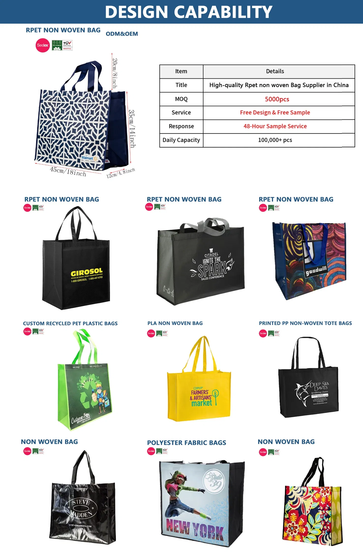 RPET Shopping Bag