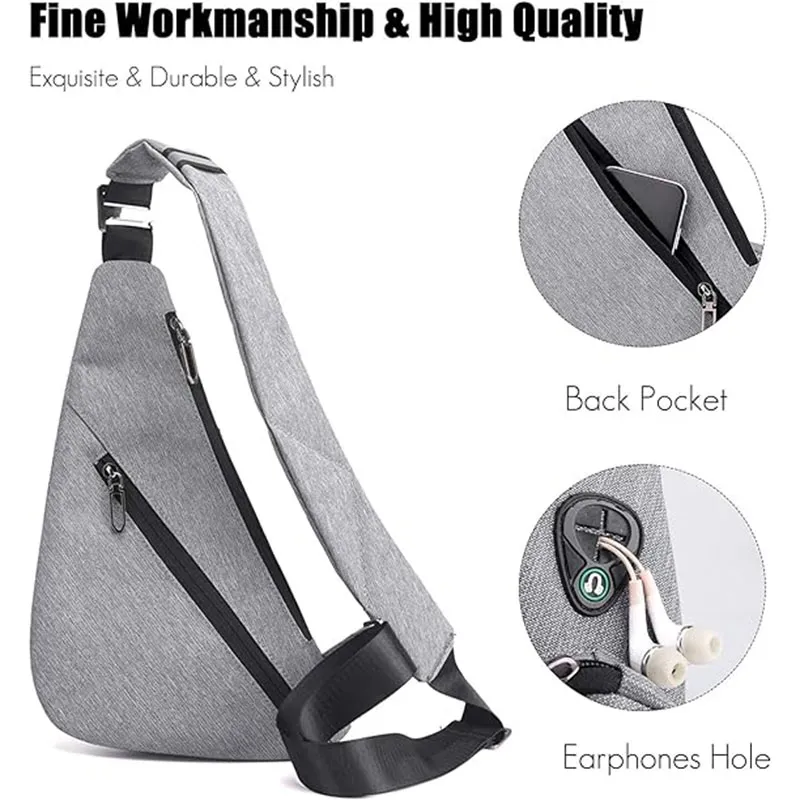 Lightweight Chest Shoulder Bag 2