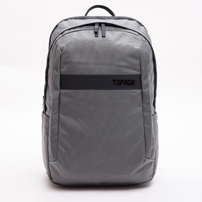Gray Large Capacity Business Backpack Laptop Bag Simple Travel Backpack Series