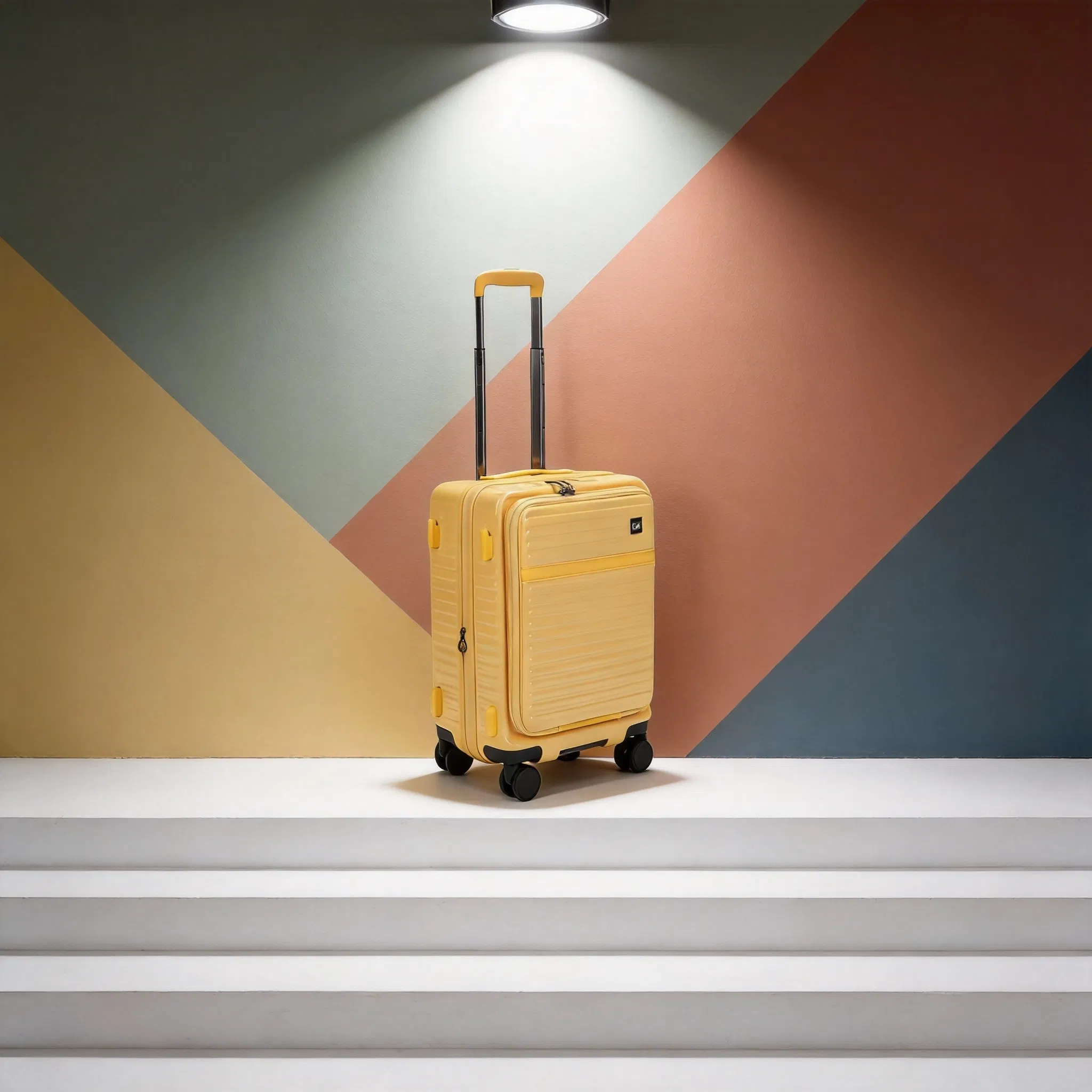 Expandable Magnetic Luggage System for Seamless Travel Experiences