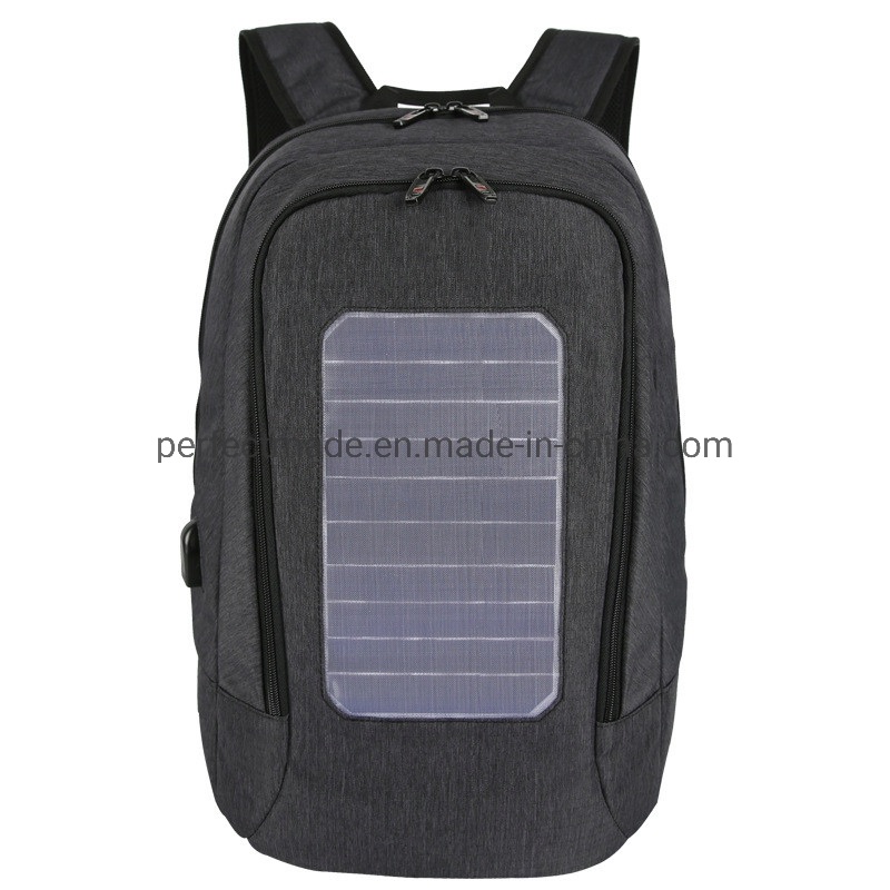 Smart USB Charging Solar Power Panel Business Laptop Solar Backpack
