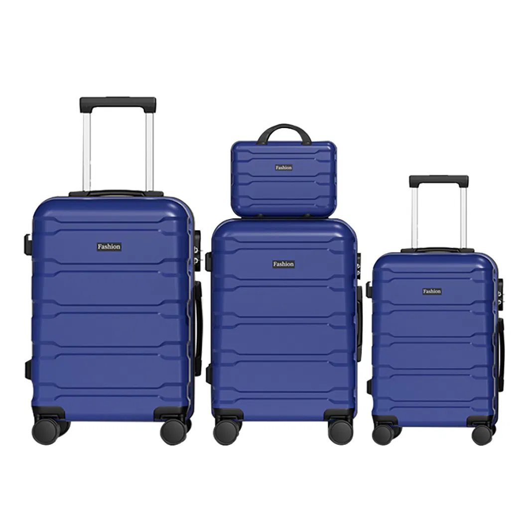 4 Set Rolling Replica Wheeled Fashion Business Smart Luxury Hard Travel Trolley Luggage