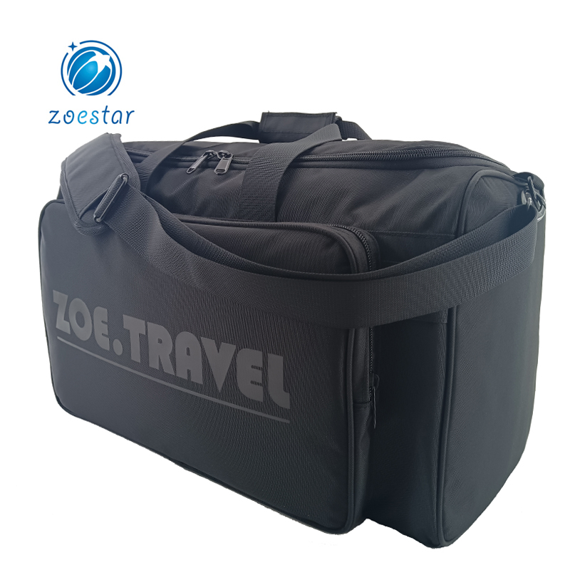 Custom Logo Gym Duffel Waterproof Durable Shoe Compartments Sports Travel Bag