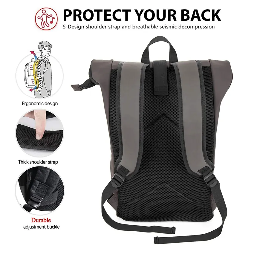 Waterproof Shoulder Hiking Travel Bag 4