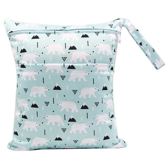 Custom Reusable Waterproof Mommy Baby Diapers Nappies Wet Travel Bag Backpack Organizer